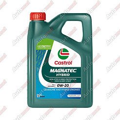 Моторное масло Castrol Magnatec Hybrid 0W-20, 4л
