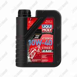 Моторное масло LiquiMoly Motorbike 4T Street 10W-40 SN Plus MA2 (1л) 1521