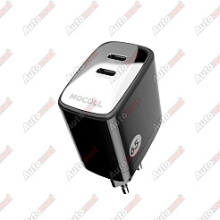 Сетевое зарядное устройство Mocoll 20W Mini Fast Charge Type-C Flash Black