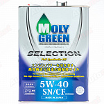 Моторное масло MOLYGREEN SELECTION SN/CF 5W-40, 4л