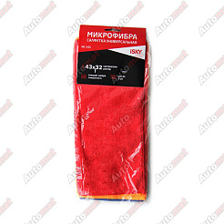 Набор салфеток для ухода за автомобилем iSky, 43х32см микрофибра 3 шт iMC-43S