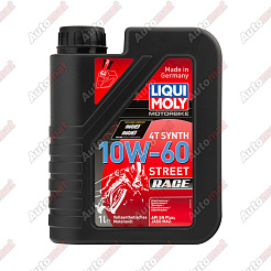 Масло моторное Liqui Moly Motorbike 4T Street Race 10W-60 SN Plus MA2, 1л