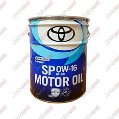 Масло моторное TOYOTA Motor Oil 0W-16 SP/GF-6B, 20л