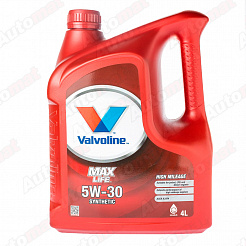 Моторное масло Valvoline MAXLIFE A3/B4 5W30, 4л