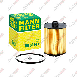 Фильтр масляный (вставка) MANN-FILTER HU 8014 Z