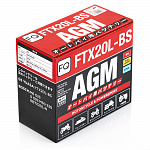 Мото аккумулятор AGM FQ 18Ah FTX20L-BS