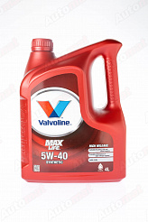 Моторное масло Valvoline MAXLIFE SN/CF 5W40, 4л