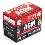 Мото аккумулятор AGM FQ 11,2Ah FTZ14S