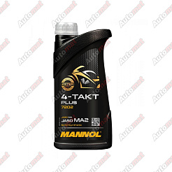 Моторное масло MANNOL 7202 4-TAKT PLUS 10W-40 MA2, 1л