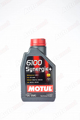 Моторное масло Motul 6100 Synergie pluse 10W40, Technosynthese, 1л