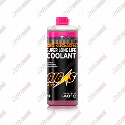 Антифриз GIGAS SUPER LONG LIFE COOLANT -40 PINK, розовый, 1л