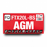 Мото аккумулятор AGM FQ 18Ah FTX20L-BS