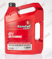 Моторное масло Kendall GT1 HP (Ti) SP 20W-50, 3.785л