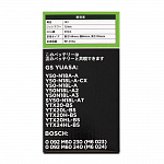 Мото аккумулятор FQ 20,0Ah FLP20L Литий-ионный