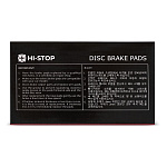 Колодки тормозные дисковые HI-STOP FHS1114 / SN943P / AN-683WK / NP1023