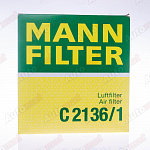 Фильтр воздушный MANN-FILTER C 2136/1 / A-3011