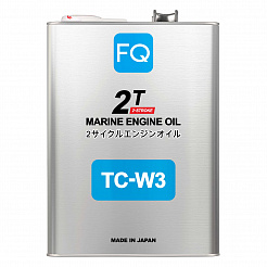 Масло моторное FQ 2-STROKE MARINE ENGINE OIL TC-W3, 4л
