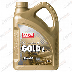 Масло моторное Teboil Gold L 5W-40 синтетическое 4л