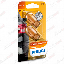 Лампа Philips 12V WY21W WX3x16d