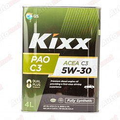 Моторное масло KIXX PAO 5W-30 C3 E, 4л