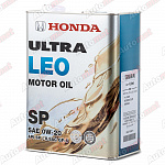 Моторное масло HONDA Motor Oil ULTRA LEO SP/GF-6 0W-20, 4л