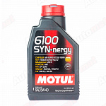 Моторное масло Motul 6100 SYN-NERGY 5W40 Technosynthese, 1л