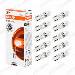 Лампа OSRAM ORIGINAL LINE, 12V, 1,2W, W2,3W W2x4,6d 2721-02В, 2шт