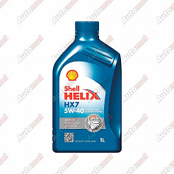 Моторное масло Shell Helix HX7 5W-40 SN/CF A3/B4, 1л