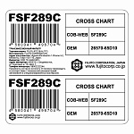 Трансмиссионный фильтр FQ FSF289C