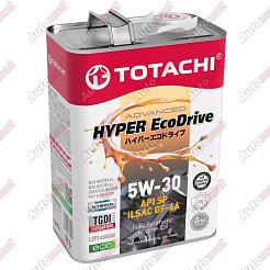 Масло моторное синтетическое TOTACHI HYPER EcoDrive Fully Synthetic 5W-30 SP GF-6A, 4л