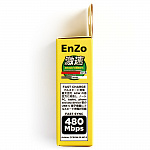 Кабель EnZo USB Type-C USB Type-C силиконовый черный 1.5м CC60W-SLW1.5