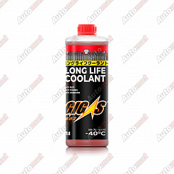 Антифриз GIGAS LONG LIFE COOLANT -40 RED, красный, 1л