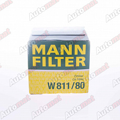 Фильтр масляный MANN-FILTER W 811/80 / C-307 / C-316