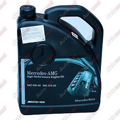 Моторное масло MERCEDES-BENZ MB 0W-40 229.52 AMG кан. 5л