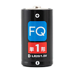 Батарейка щелочная FQ D/LR20, 1.5В, 2шт, блистер