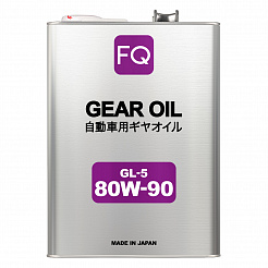 Трансмиссионное масло FQ GEAR GL-5 80W-90, 4л