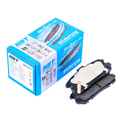 Колодки тормозные дисковые NBT BK7341C / AN-387WK / NP4002 (PF4299) / SP2089 / 0986424367 / P59021 / GP04034
