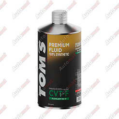 Масло трансмиссионное TOM`S Premium CVT-F, 1л