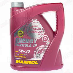 Моторное масло MANNOL 7914 ENERGY FORMULA JP 5W-30 SN FULLY SYNTHETIC, 4л