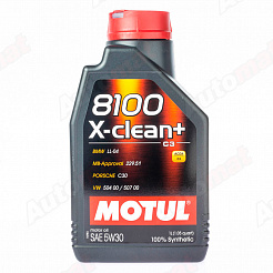 Моторное масло Motul 8100 X-clean + C3 5W30, 1л