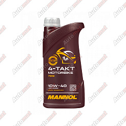 Моторное масло MANNOL 7812 Motorbike 4-Takt 10W-40, 1л