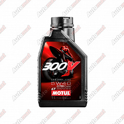 Масло моторное Motul 300V 4T 5W-40 Factory Line ROAD RACING синтетическое, 1л