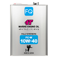Масло моторное FQ 10W-40 4T FC-W/SP MARINE FULLY SYNTHETIC, 4л