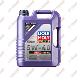 Масло моторное LIQUI MOLY Synthoil Diesel 5W-40 CF A3/B4, 5л